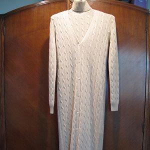 Ralph Lauren Black Label Cashmere Dress & Cardigan